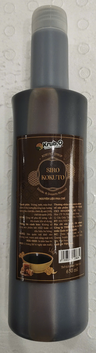 Siro KOKUTO 650ml